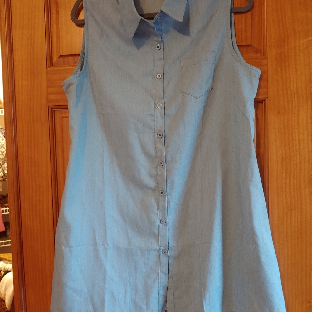 Denim dress